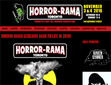 Tablet Screenshot of horrorramacanada.com